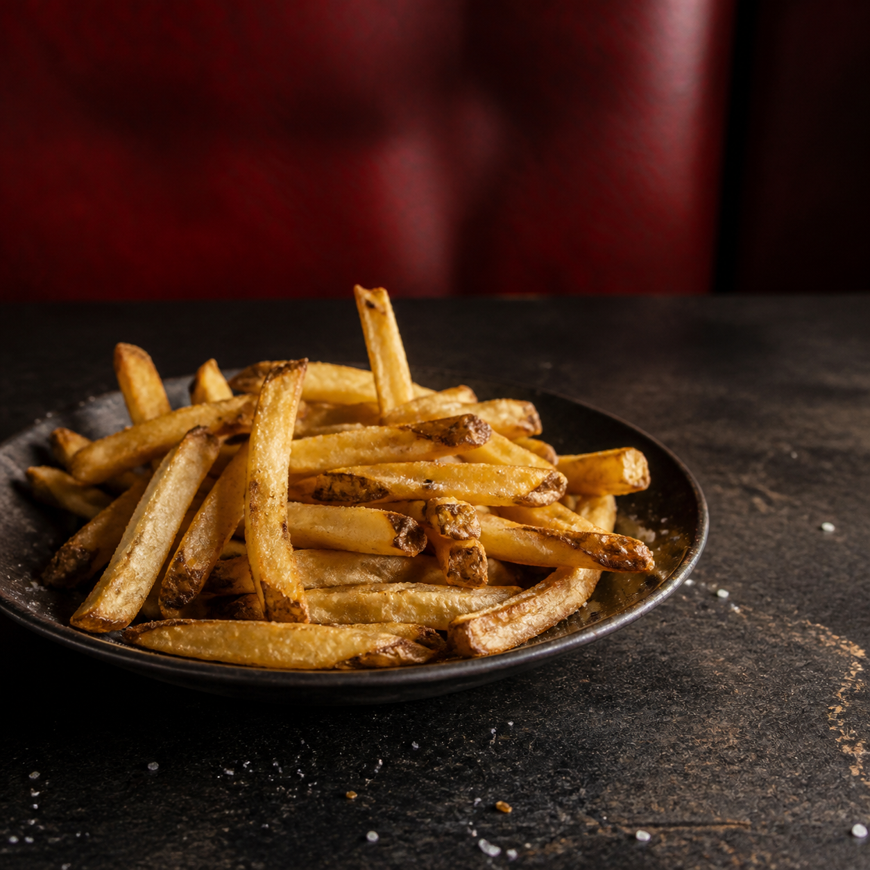 Crispy golden French fries
